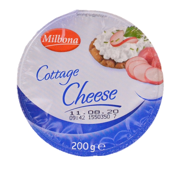 德國<br>卡迪吉乾酪<br>Milbona Cottage Cheese 200g