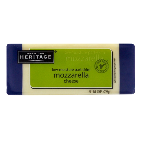 美國<br>蒙佐力拉乾酪<br>Heritage<br> Mozzarella Cheese<br>226g